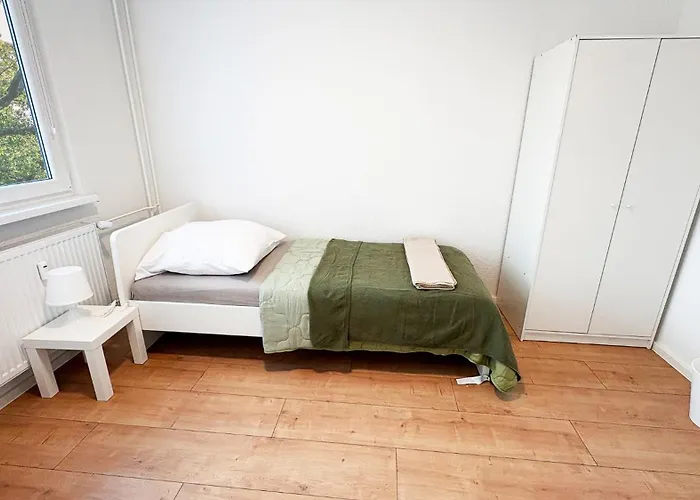 Monteurwohnungen Halle Fuer Teams Kueche Wlan Parkplatz アパート ハレ