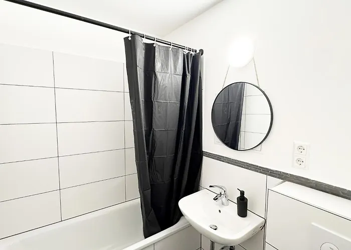 アパート Monteurwohnungen Halle Fuer Teams Kueche Wlan Parkplatz