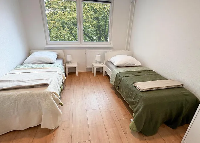 Monteurwohnungen Halle Fuer Teams Kueche Wlan Parkplatz *