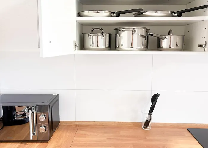 アパート Monteurwohnungen Halle Fuer Teams Kueche Wlan Parkplatz *